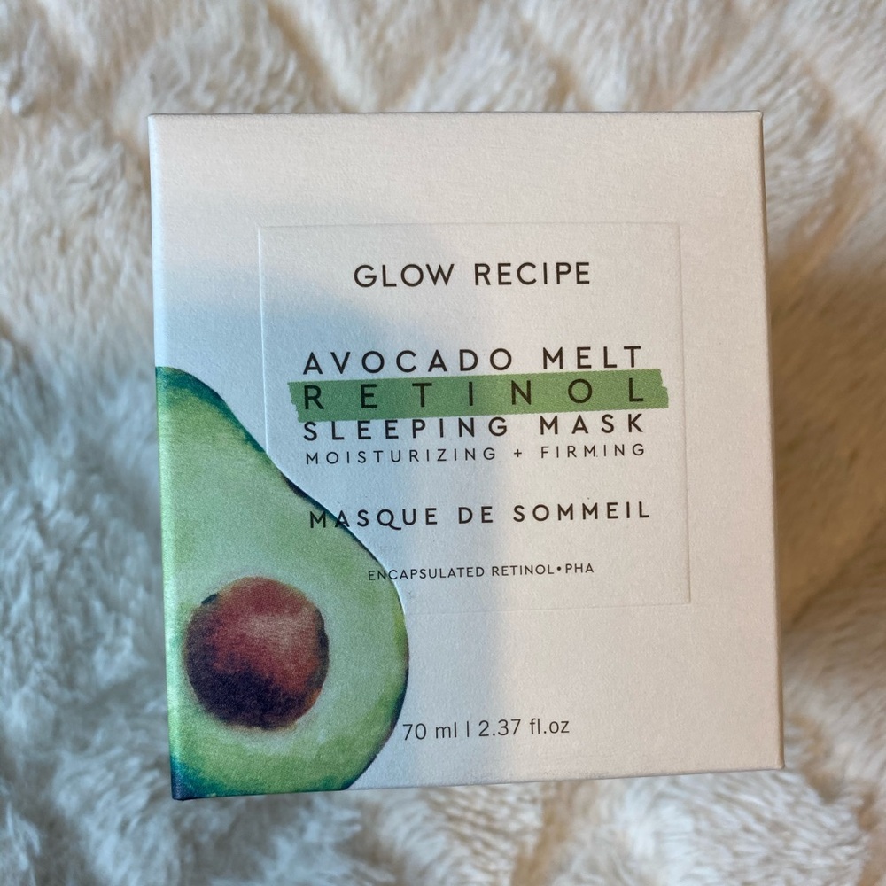 Avocado melt sleeping mask
